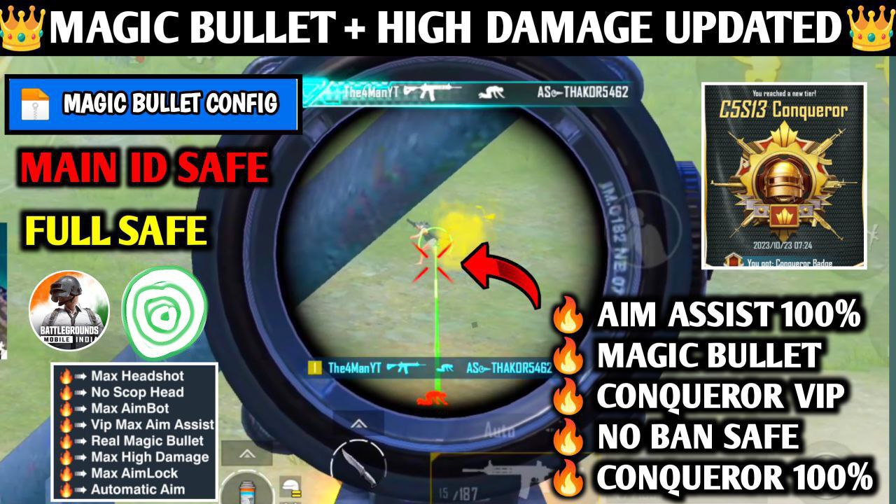 Magic Bullet Tracking Auto Headshot Aimbot Config File
